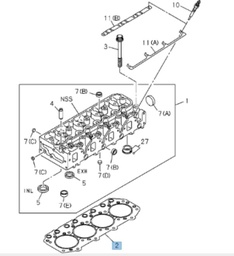 [ISU 8973503200] Joint de culasse - ISUZU PARTS