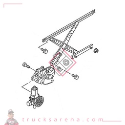 [ISU 8980935561] Leve vitre gauche electrique - ISUZU PARTS