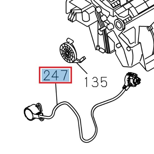 [ISU 8981393981] Connexion d'allumage de chauffage - ISUZU PARTS