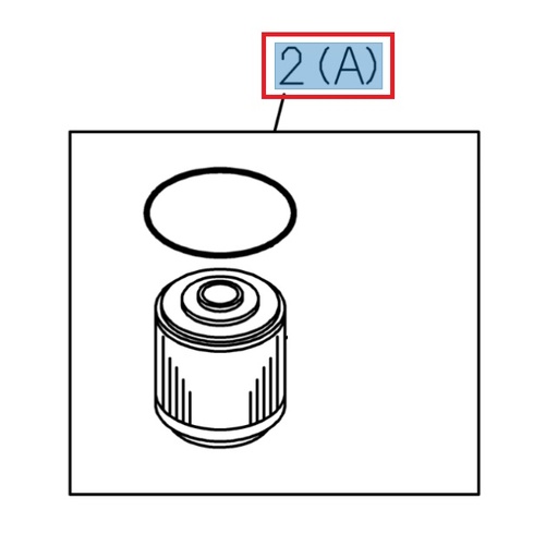 [ISU 8981941190] Cartouche de filtre à carburant - ISUZU PARTS