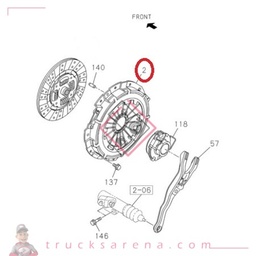 [ISU 8982831940] Mecanisme embrayage - ISUZU PARTS
