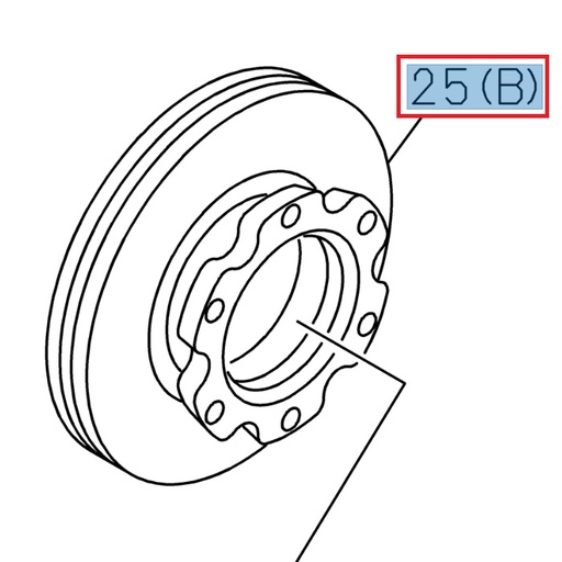 [ISU 8983602910] Disque de frein avant - ISUZU PARTS