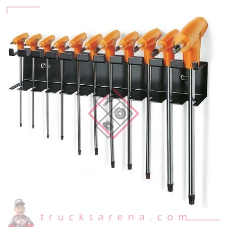 [BET 000970840] Jeu de 11 clés Torx en T 97TTX/SP11 - BETA TOOLS