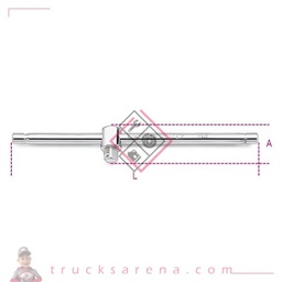 [BET 009100854] Poignée coulissante carré mâle 3/8' 910/42 - BETA TOOLS