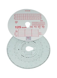 [DTS 1.21642] Kit de disques de tachygraphe, 1 journée, 125 km/h - DT SPARE PARTS