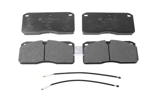 [DTS 2.94070] Kit de garnitures de disque de frein - DT SPARE PARTS