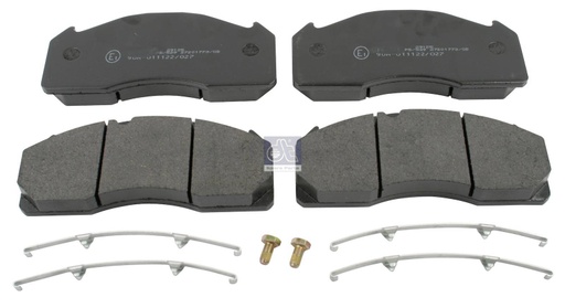 [DTS 2.94071] Kit de garnitures de disque de frein - DT SPARE PARTS