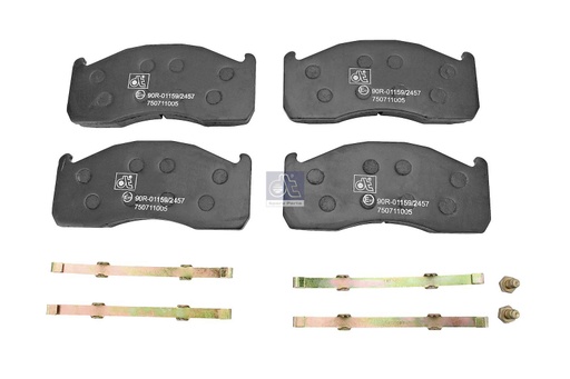 [DTS 2.94073] Kit de garnitures de disque de frein - DT SPARE PARTS