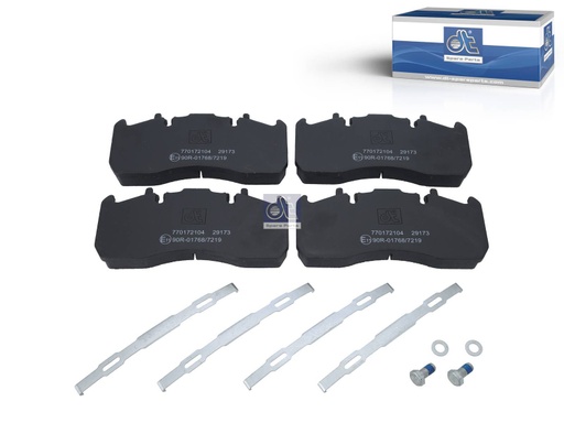 [DTS 2.94096] Kit de garnitures de disque de frein - DT SPARE PARTS
