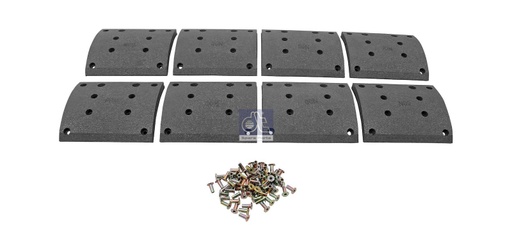[DTS 4.91137] Kit de garnitures de frein à tambour - DT SPARE PARTS