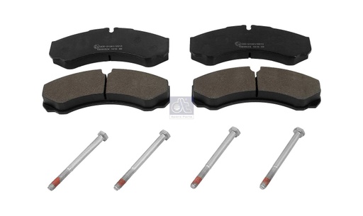 [DTS 7.92615] Kit de garnitures de disque de frein - DT SPARE PARTS