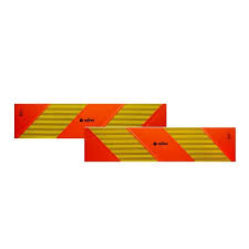 [REF 4001RF/UK] Plaques réflectives classe 3, la paire - REFLEXALLEN