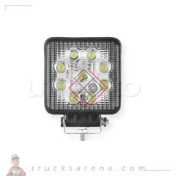 [ROB 399306] Phare de travail carré 9 LEDS - 10 / 30V - ROBERT LYE