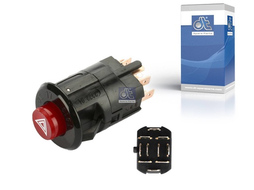 [DTS 4.90719] Interrupteur de signal de détresse MERCEDES - DT SPARE PARTS
