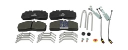 [DTS 5.92122] Kit de garnitures de disque de frein - DT SPARE PARTS