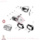 Phare avant rectangle A31 - AVIA