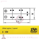 Batterie 12V 200A - ZAP BATTERIE