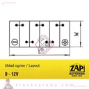 Batterie 12V VL 55AH / 460A - ZAP BATTERIE