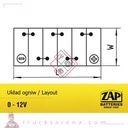 Batterie 12V VL 74AH / 680A - ZAP BATTERIE