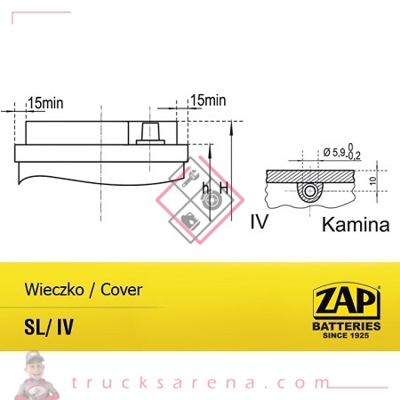 Batterie 12V VL PLUS 72AH / 640A B13  - ZAP BATTERIE