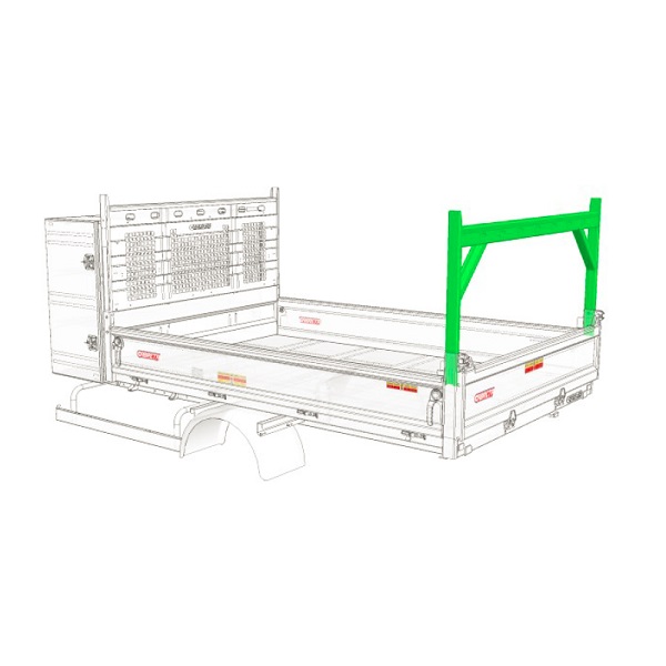 Porte échelle arrière H 710 x L 2100 - CABRETA