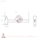 Marteau de mécanicien tête rivoir - BETA TOOLS 1370FT 40