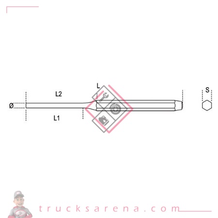Chasse-goupilles - BETA TOOLS 31