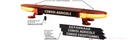 Rampe de signalisation LED 12/24V 100cm magnétique rechargeable - SODISE