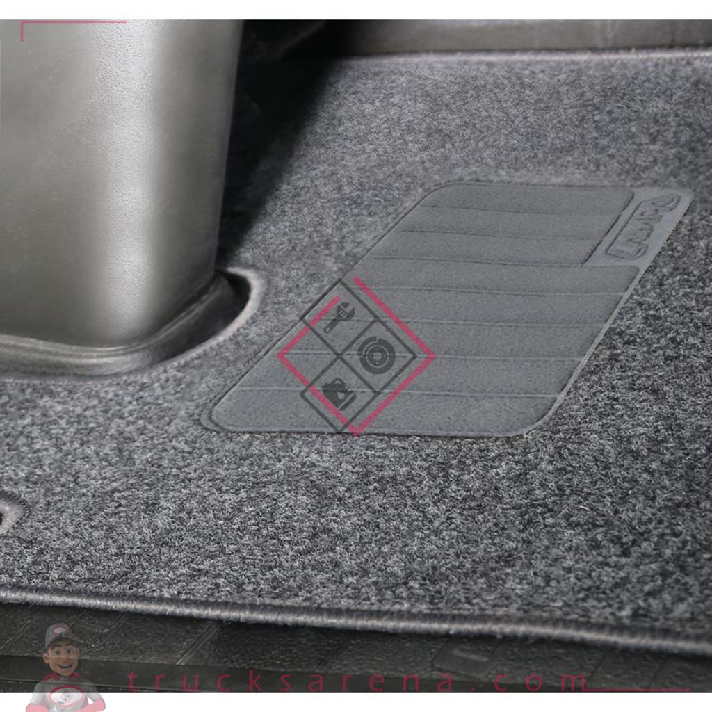 Set tapis sur mesure en moquette - compatible pour  Mercedes Actros MP4 (09/11>09/19) no tunnel, sedile pass. pneumatico -  Mercedes Actros MP4 (09/11>09/19) no tunnel, sedile pass. pieghevole -  Mercedes Antos (09/12>) no tunnel -  Mercedes Actros MP5 (10/19>) no tunnel, sedile pass. pneumatico -  Mercedes Actros MP5 (10/19>) no tunnel, sedile pass. pieghevole
