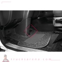 Set tapis sur mesure en moquette - compatible pour  Scania G Serie 5 (03/04>08/09) -  Scania G Serie 6 (09/09>08/13) -  Scania G Serie 6 - Streamline (09/13>12/17) -  Scania R Serie 5 (03/04>08/09) -  Scania R Serie 6 (09/09>08/13) -  Scania R Serie 6 - Streamline (09/13>12/14) pas de siège Recaro