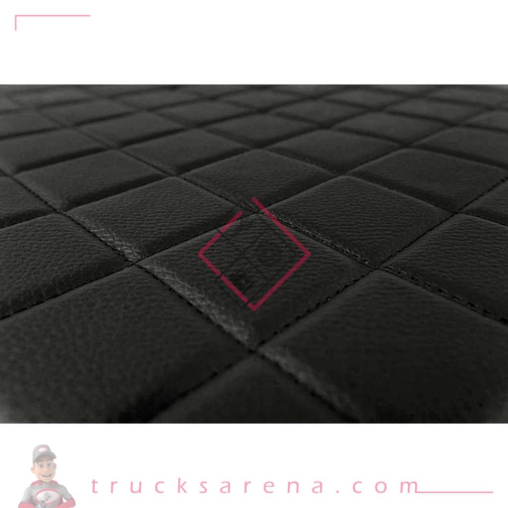 2 tapis en Skeentex - Noir - compatible pour Daf XF 105 (02/04>12/14) automatic, manual, with Webasto, without Webasto