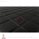 2 tapis en Skeentex - Noir - compatible pour Daf XF 105 (02/04>12/14) automatic, manual, with Webasto, without Webasto