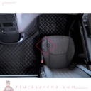 2 tapis en Skeentex - Noir - compatible pour Daf XF 106 (10/12>05/21) automatic, manual, with Webasto, without Webasto