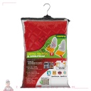 2 tapis en Skeentex - Rouge - compatible pour Mercedes Actros MP4 (09/11>09/19) wide cab, passenger seat foldable - Mercedes Actros MP5 (10/19>) wide cab, passenger seat foldable
