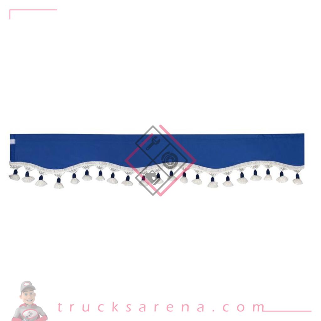 Premiere, set rideaux en microfibre pour camion - Bleu