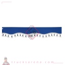 Premiere, set rideaux en microfibre pour camion - Bleu