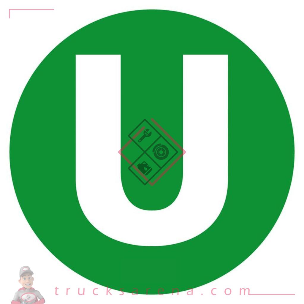 Disque adhésif - U - Véhicule écologique