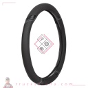 GT-Sport, couvre-volant en Skeentex - S - Ø 42/44 cm - Noir/argent