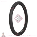GT-Sport, couvre-volant en Skeentex - S - Ø 42/44 cm - Noir/Rouge