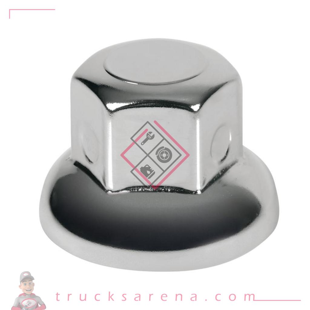 Set 10 couvre-boulons en acier inox poli - Ø 33 mm