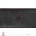 Skin-Cover, couvre-volant extensible en Skeentex - Noir/Rouge - S - Ø 42/44 cm