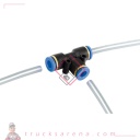 T-3, raccord tubes air, 20 pcs - Ø 6 mm