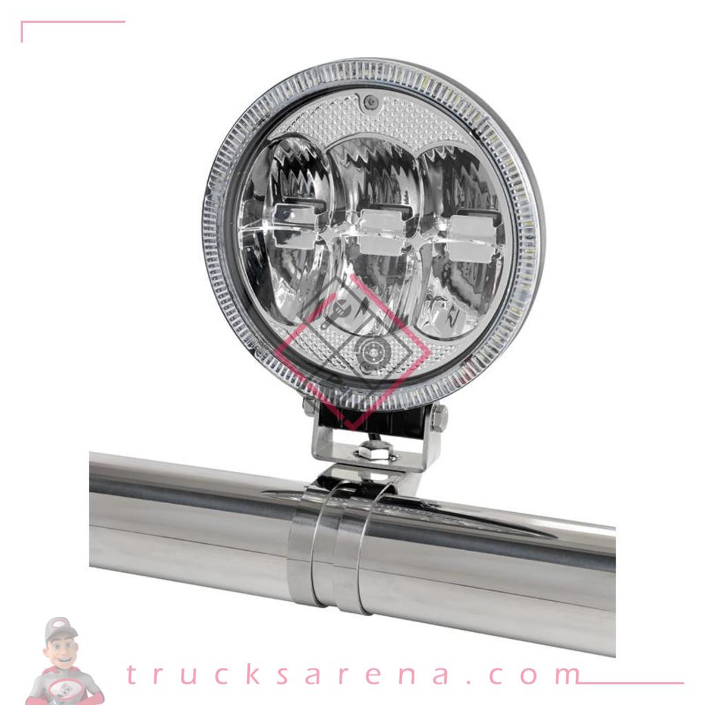 S2, barre porte-phares en inox