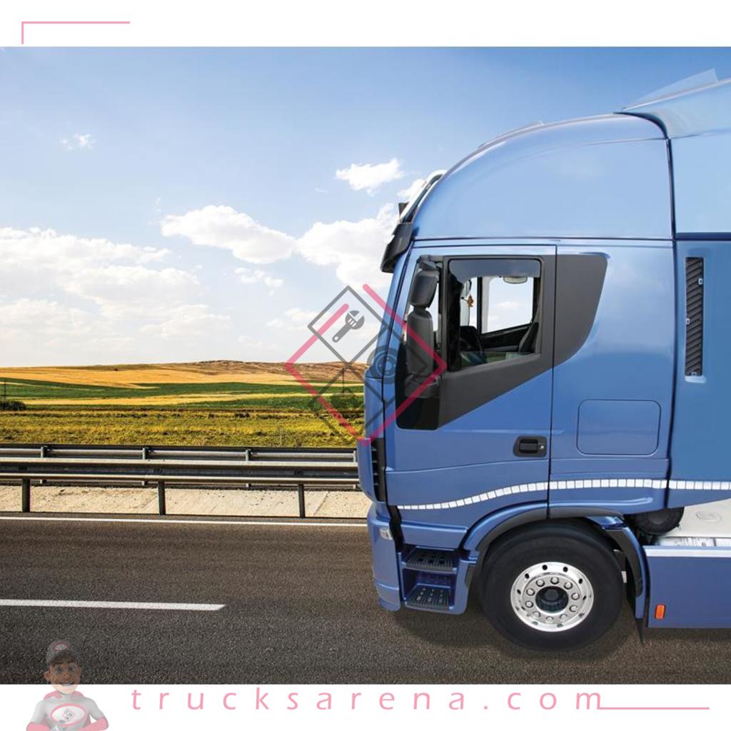 Set de déflecteurs en polycarbonate - compatible pour Iveco Eurocargo (10/91>)  - Iveco Eurostar (04/92>09/04)  - Iveco Eurotech (04/92>09/04)  - Iveco Stralis (08/02>12/12)  - Iveco Stralis (07/12>12/19)  - Iveco Stralis Hi-Way (07/12>08/16)  - Iveco Stralis XP (09/16>12/19)  - Iveco Trakker (09/04>)