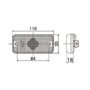 Feu de position latéral LED 24V - VIGNAL