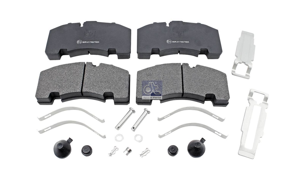 Kit de garnitures de disque de frein BPW - DT SPARE PARTS