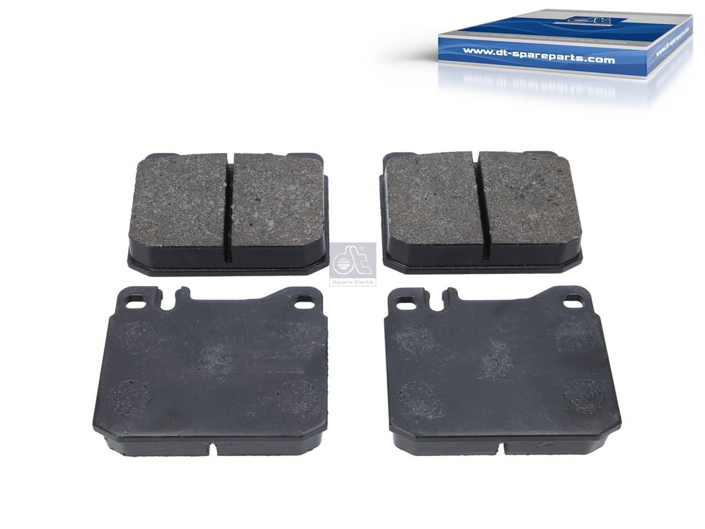 Kit de garnitures de disque de frein MERCEDES - DT SPARE PARTS