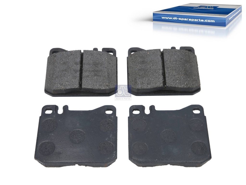 Kit de garnitures de disque de frein MERCEDES - DT SPARE PARTS