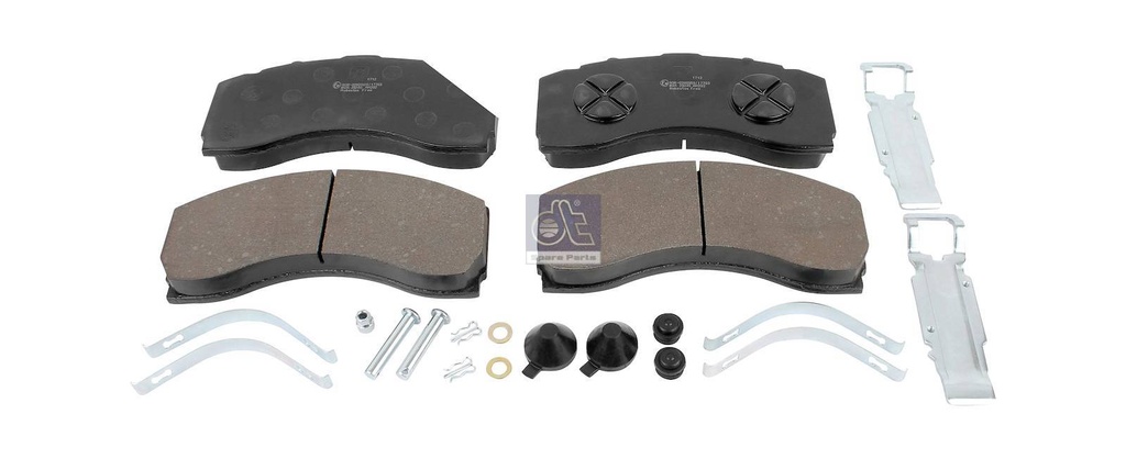 Kit de garnitures de disque de frein MERCEDES - DT SPARE PARTS