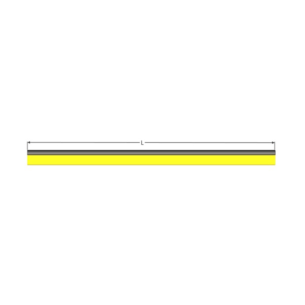 Protection jaune pour ridelle 3300 en pvc - CABRETA